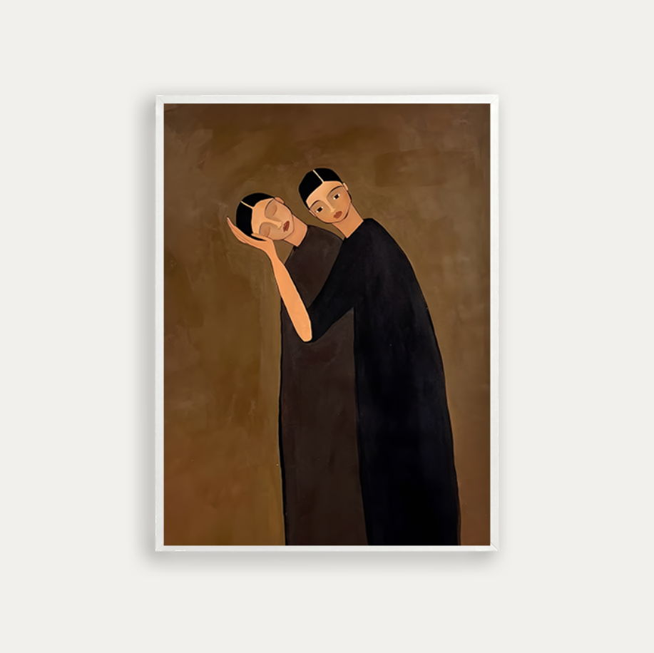 Quiet, sibling comfort.
