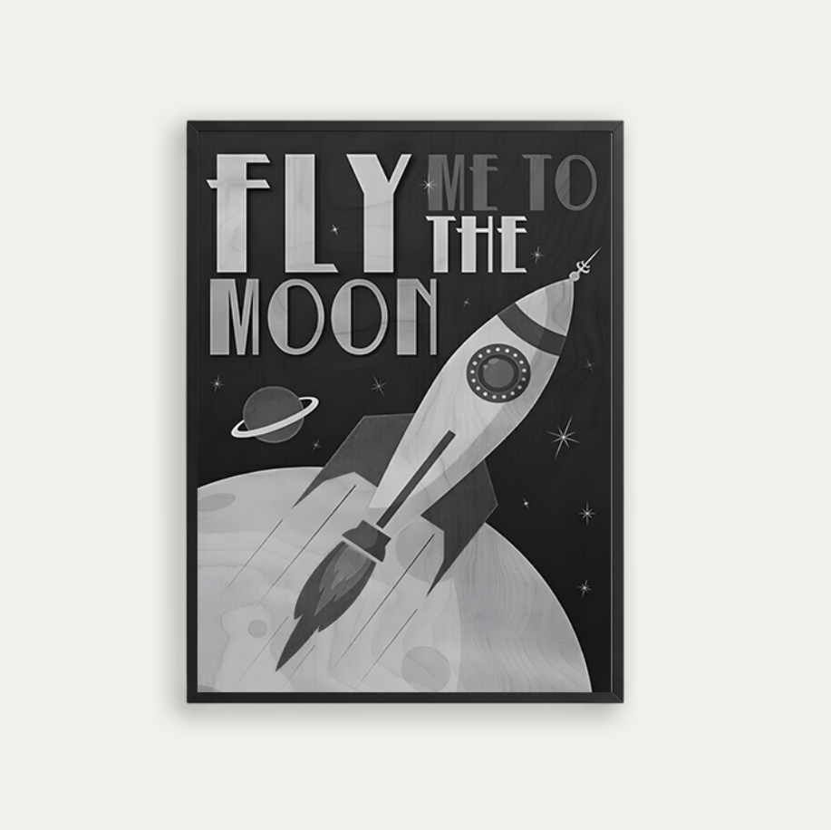 Fly me to the moon