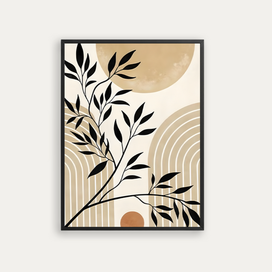 Black Leafy Branches