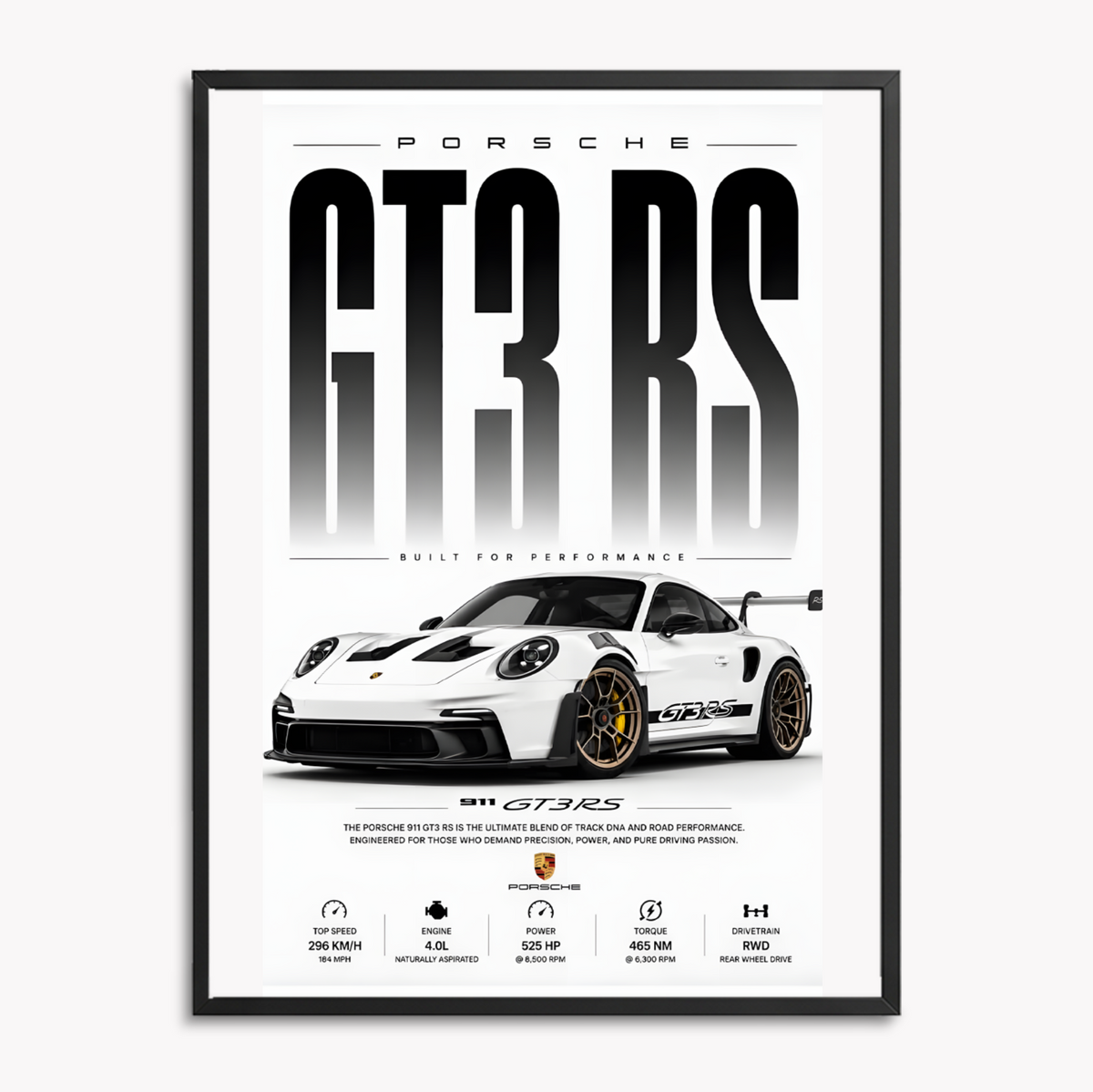 PORSCHE GT3 RS