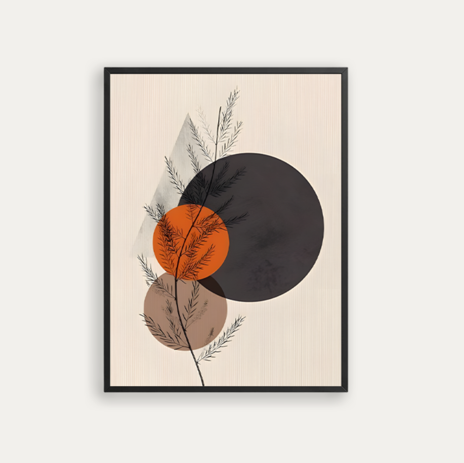 Gray Botanical Stems