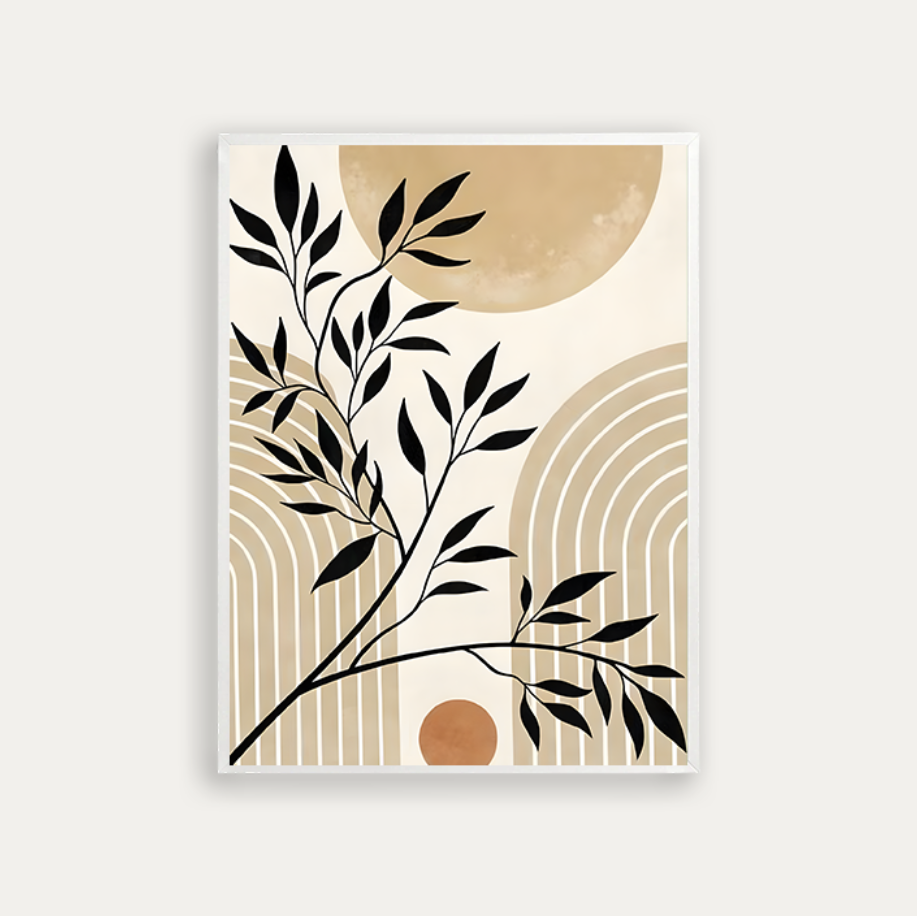 Black Leafy Branches