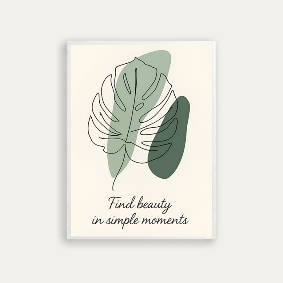 Find beauty in simple moments