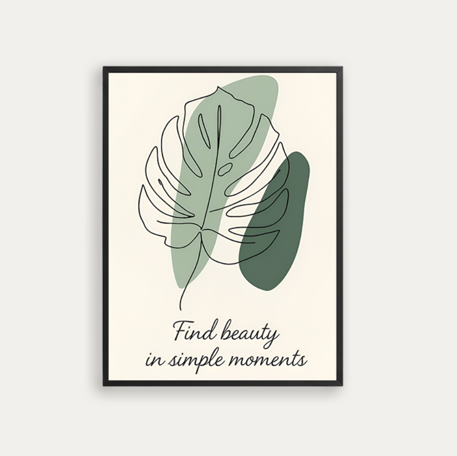 Find beauty in simple moments