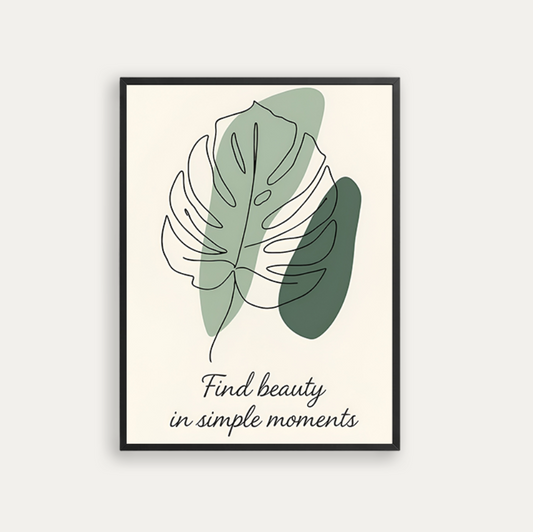 Find beauty in simple moments