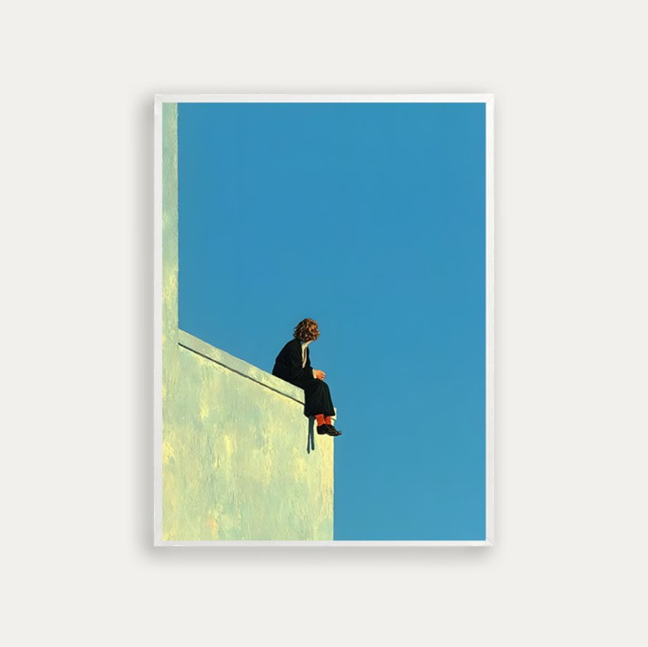 Sitting on the edge
