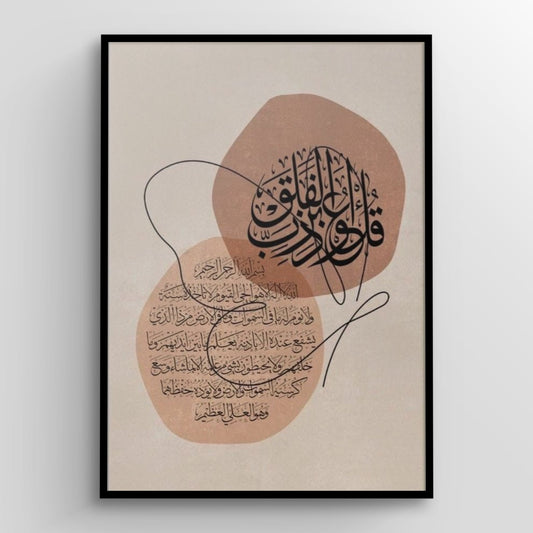 قُلْ أَعُوذُ بِرَبِّ الْفَلَقِ