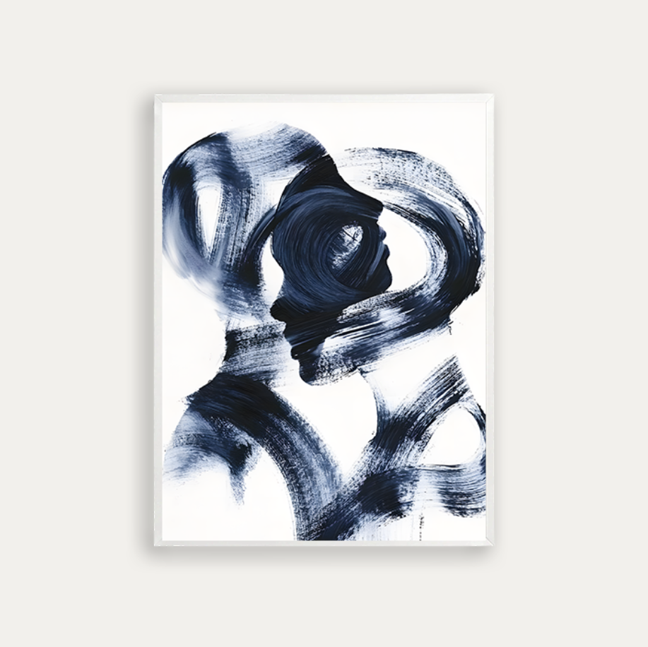 Dark Blue Embrace