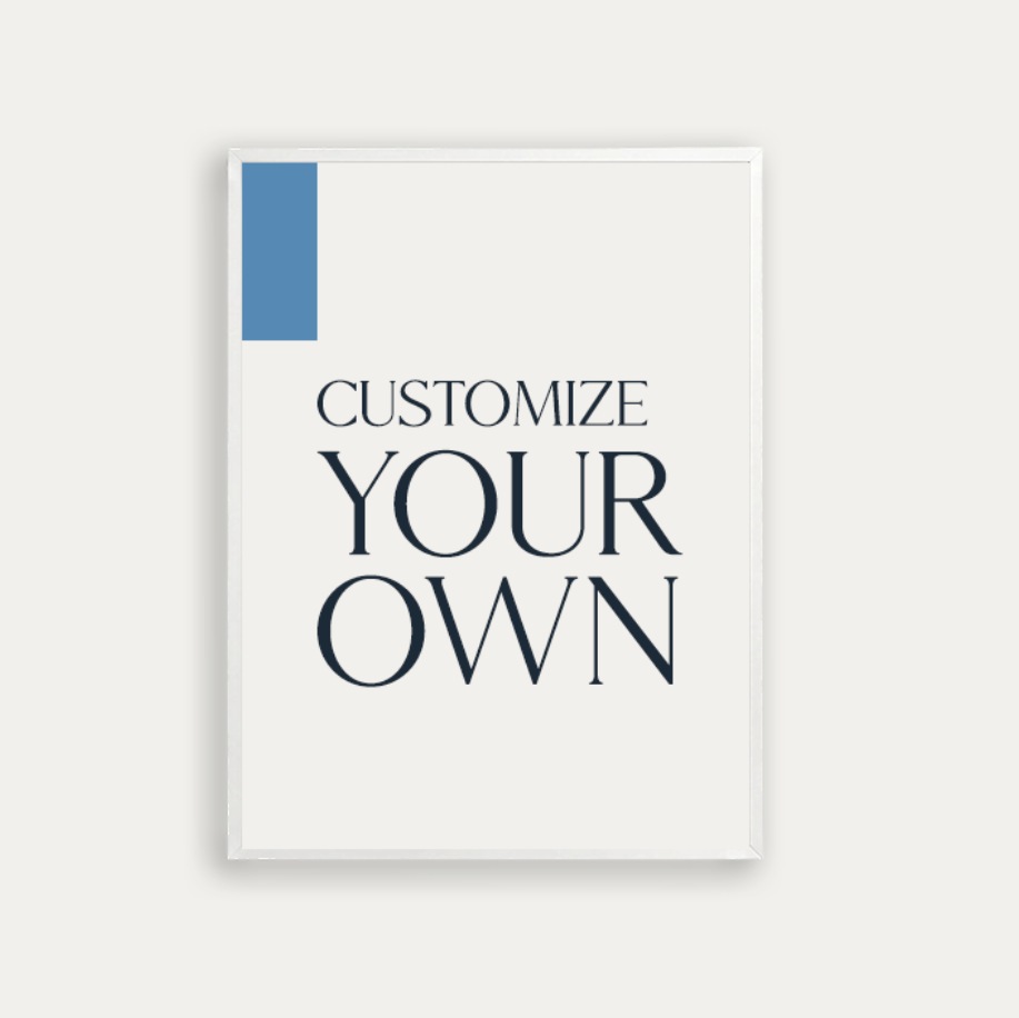 DM to customized your own